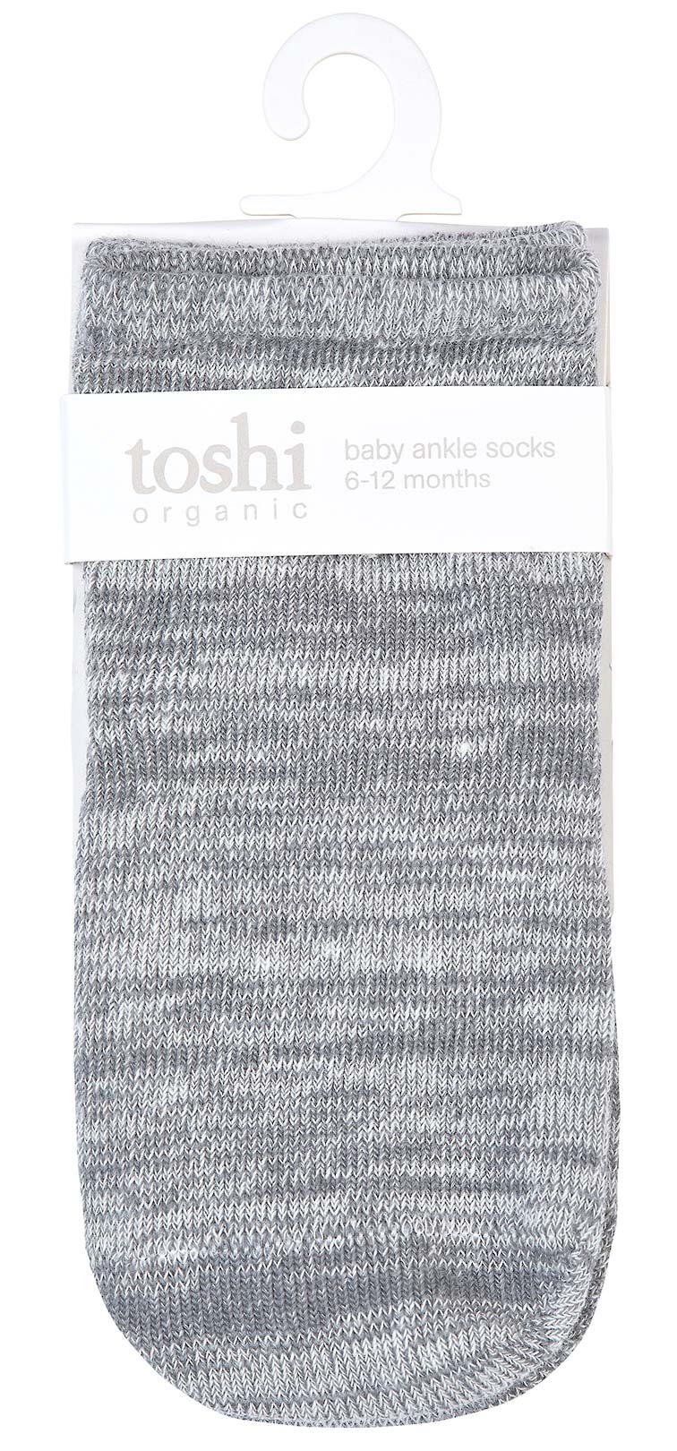 Toshi Socks Ankle Marle - Pebble