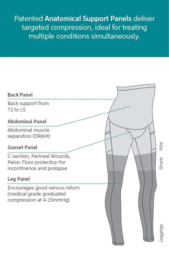 SRC C-Section Recovery Shorts - Black