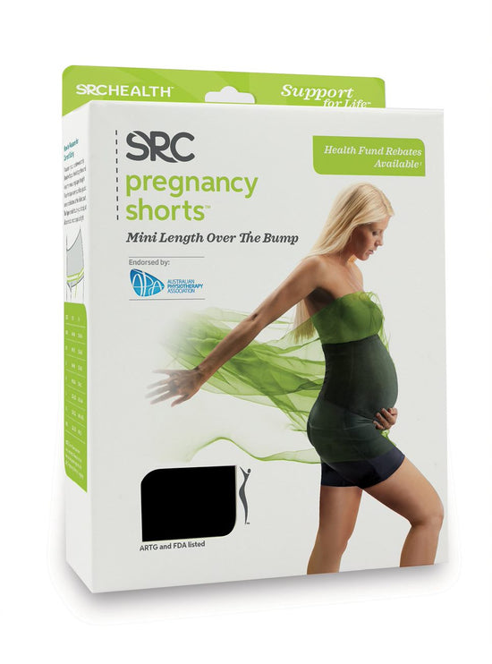 SRC Pregnancy Shorts Mini OTB - Black