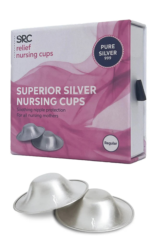 SRC Superior Silver Nursing Cups - Large