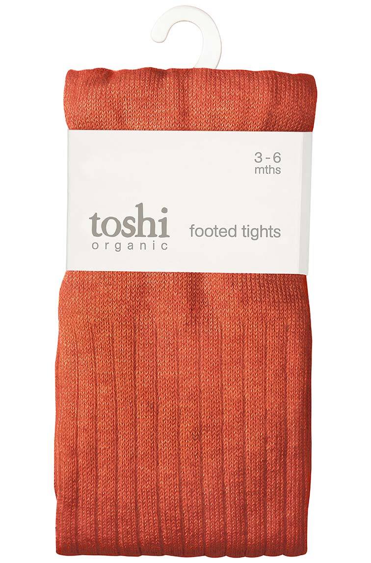 Toshi Organic Tights Footed Dreamtime - Saffron