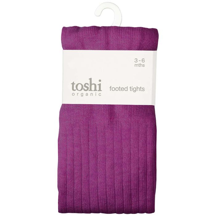 Toshi Organic Tights Footed Dreamtime - Violet