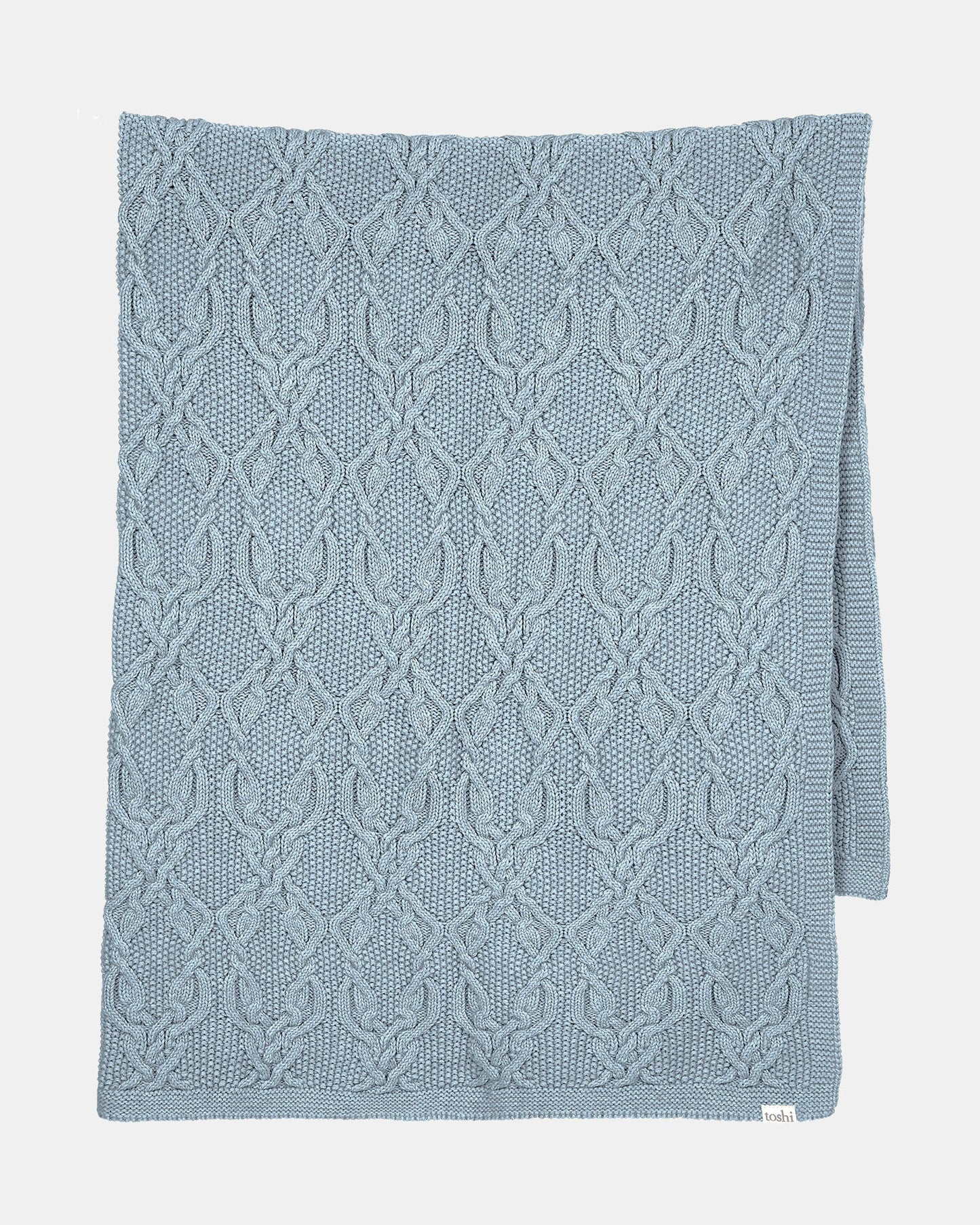 Toshi Organic Blanket Bowie - Storm