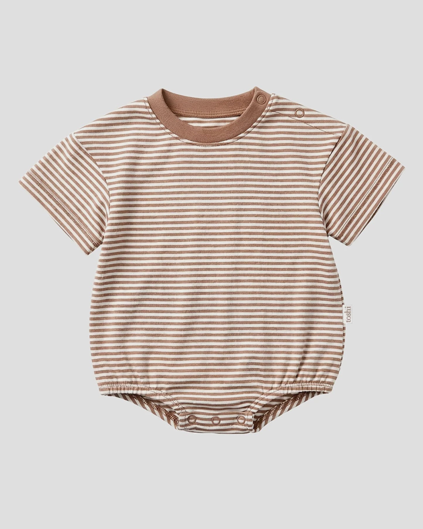Toshi Onesie Bubble Mini Mocha
