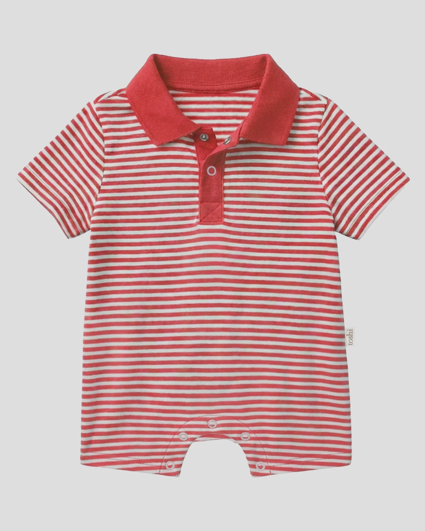Toshi Onesie Short Sleeves Polo Mini Lobster