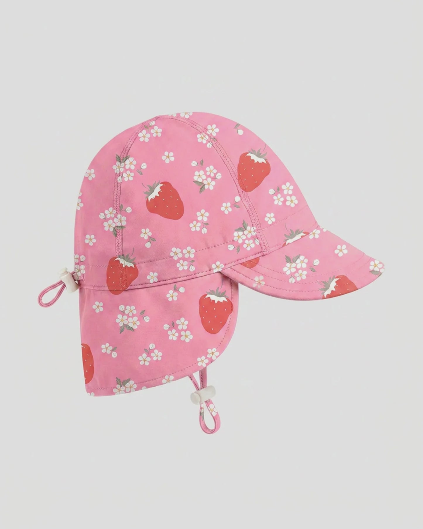 Toshi Swim Flap Cap Twinkle UPF 50+ Strawberry
