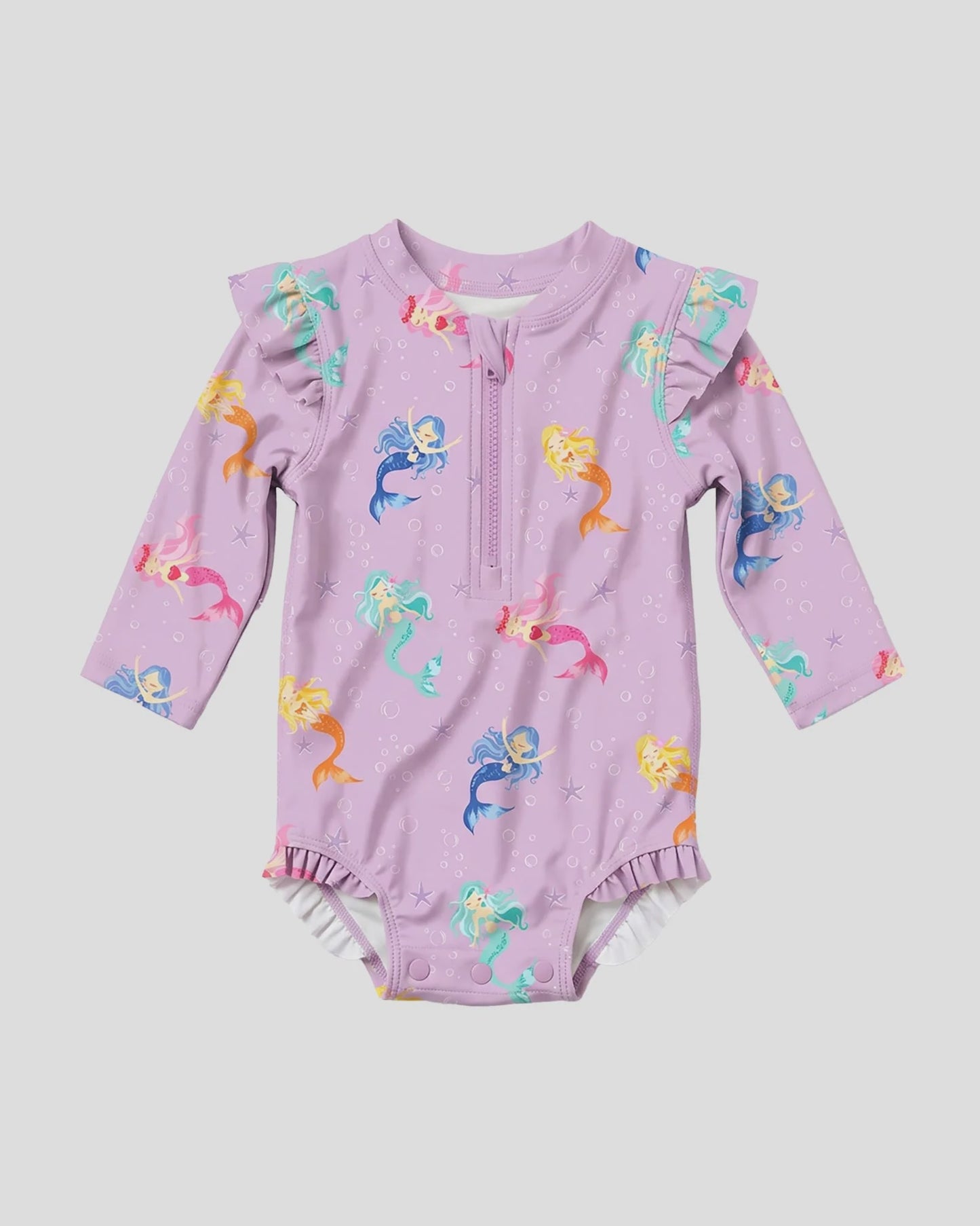 Toshi Swim Onesie L/S Twinkle UPF 50+ Princess Mermaid