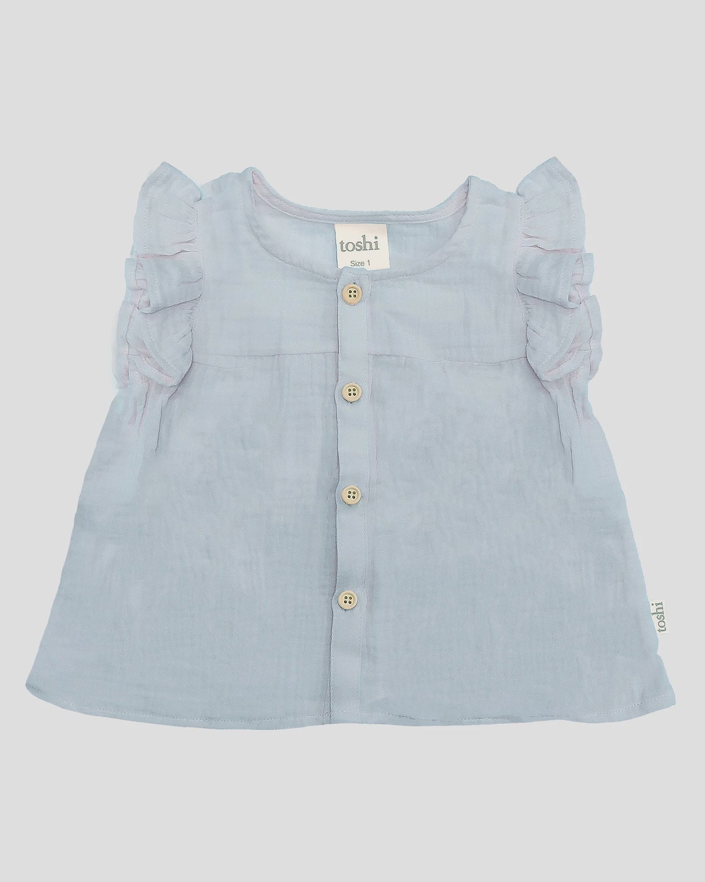 Toshi Top Frilled Sammy - Dusk