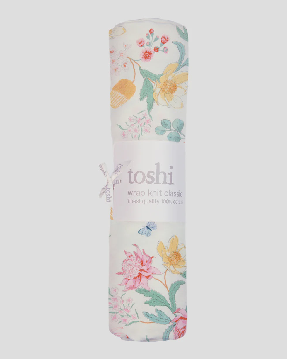 Toshi Wrap Knit Down Under - Waratah Dawn