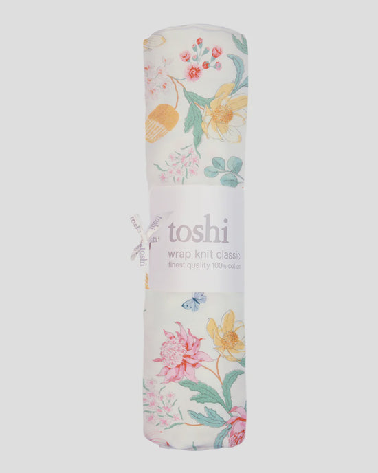 Toshi Wrap Knit Down Under - Waratah Dawn