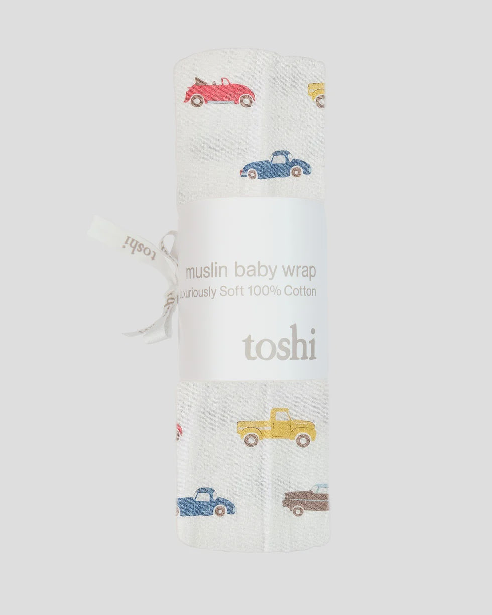 Toshi Muslin Wrap Down Under - Fast Lane  Dawn