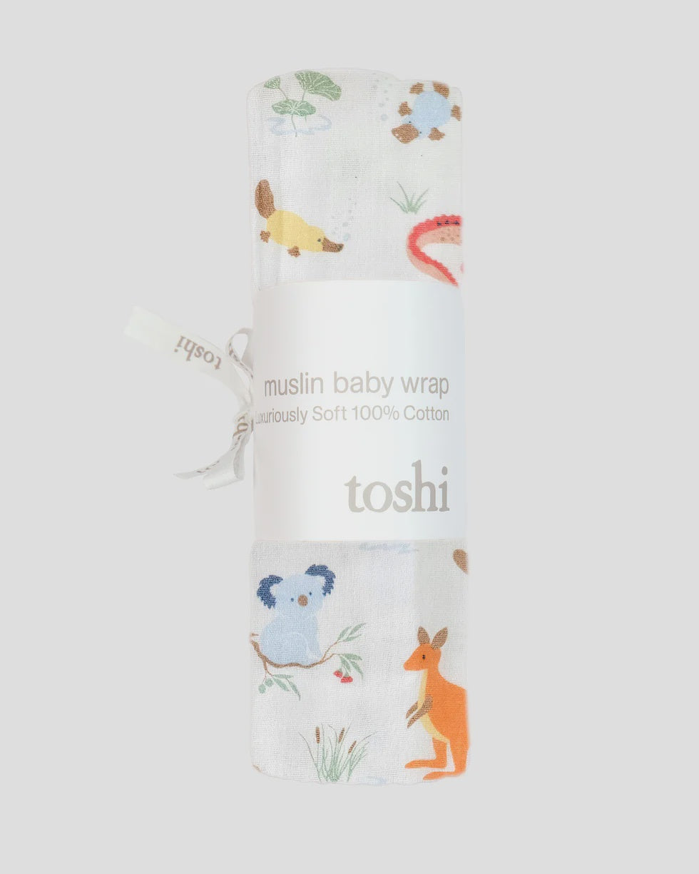 Toshi Muslin Wrap Down Under - Kakadu Dawn