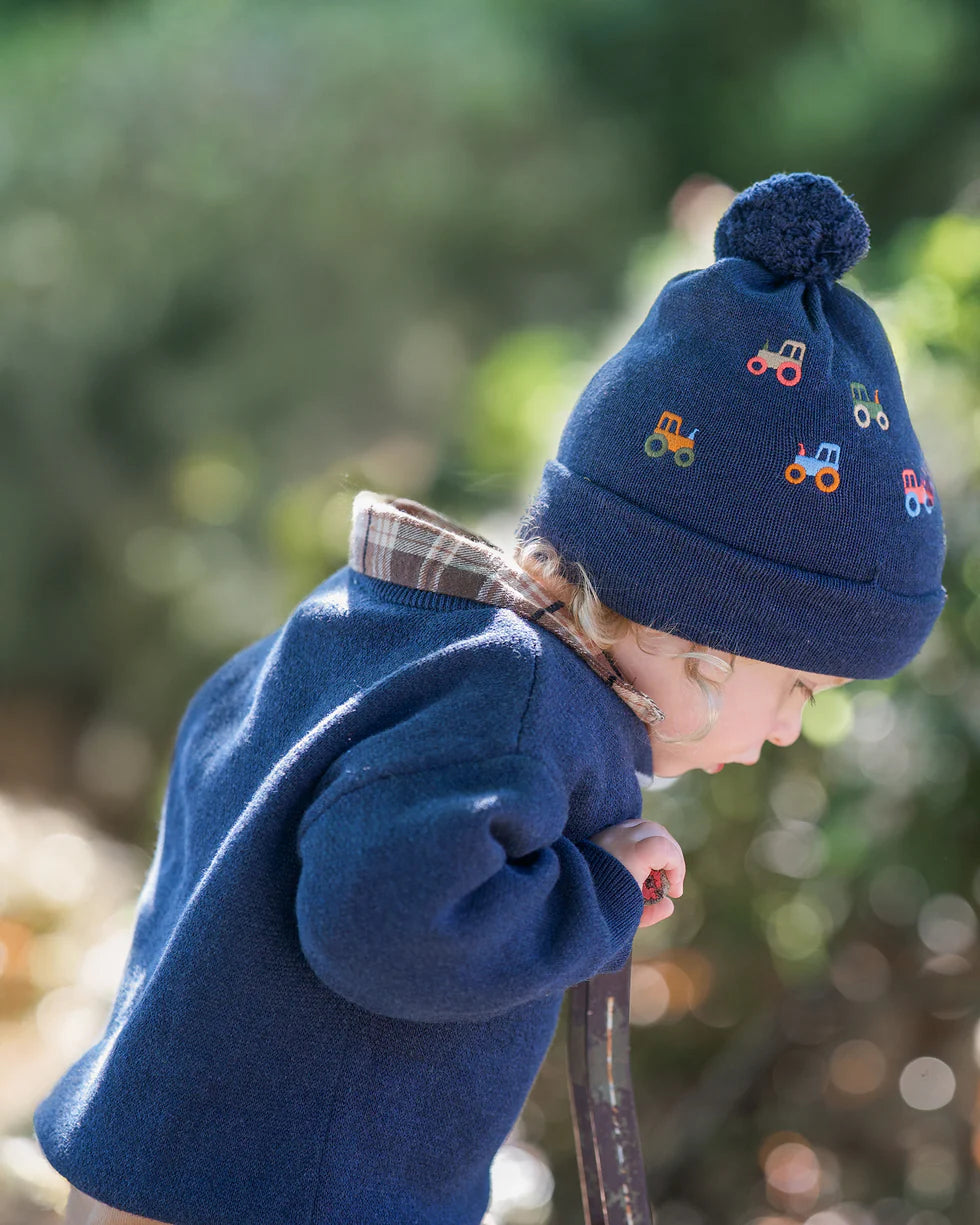 Toshi Organic Beanie Mystical Tiny Tractors