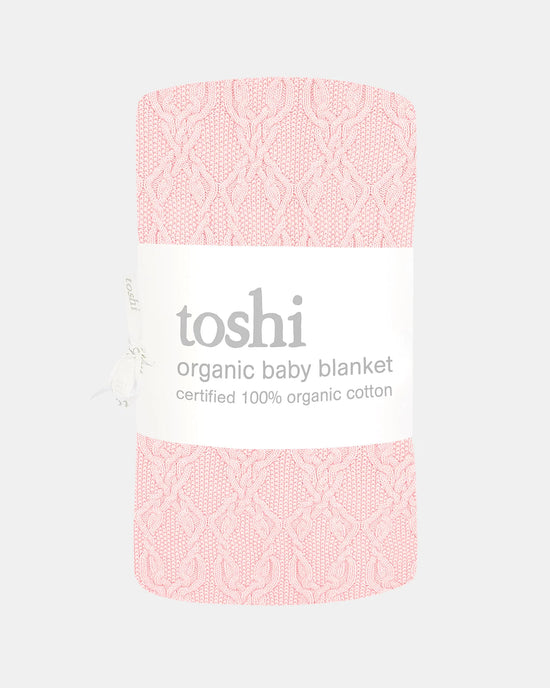 Toshi Organic Blanket Bowie - Pearl