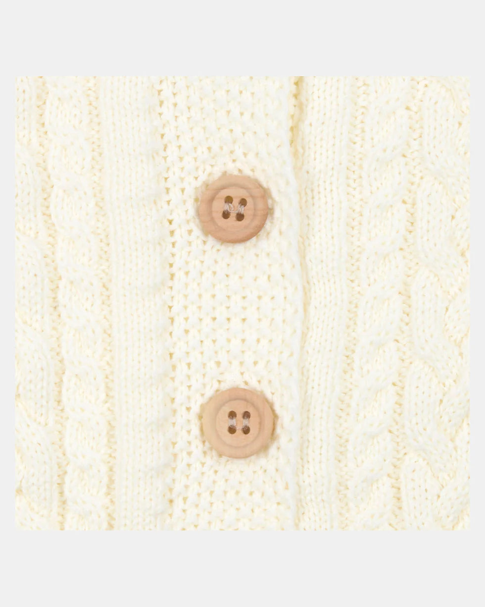 Toshi Organic Cardigan Yummy Cream