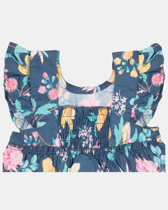 Toshi Baby Dress Matilda - Waratah Midnight