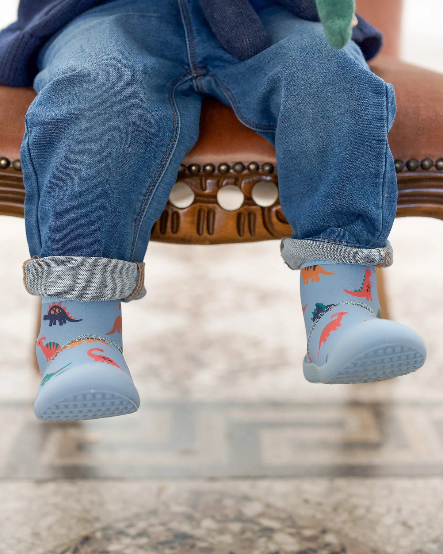 Toshi Gumbooties Neoprene Mystical - Dino Bubs