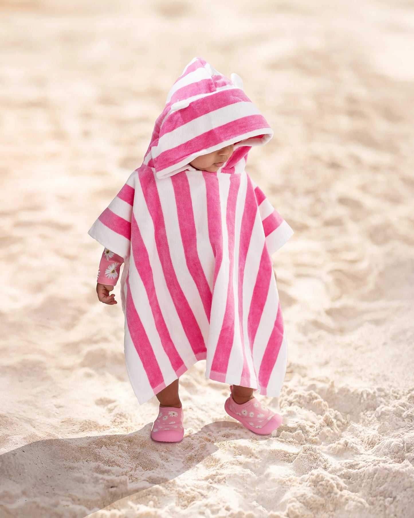 Toshi Hooded Towel Beachcomber UPF 50+ Watermelon