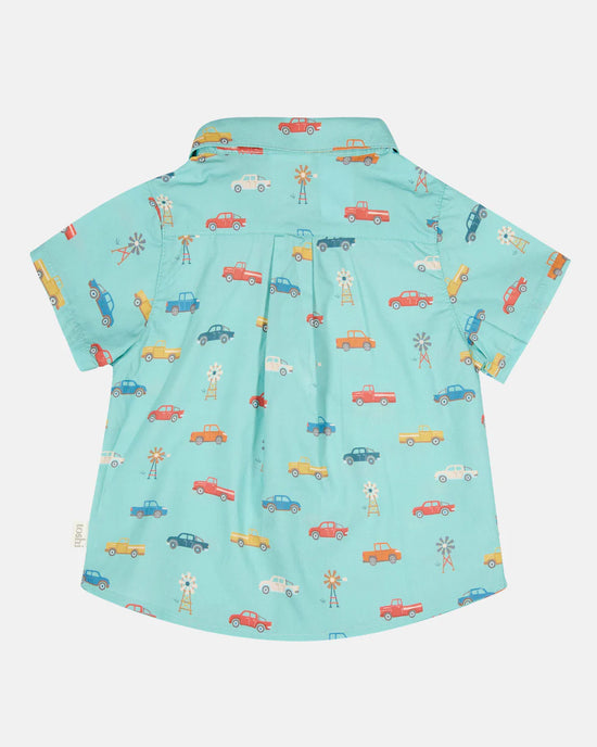 Toshi Shirt Banjo - Utes Teal