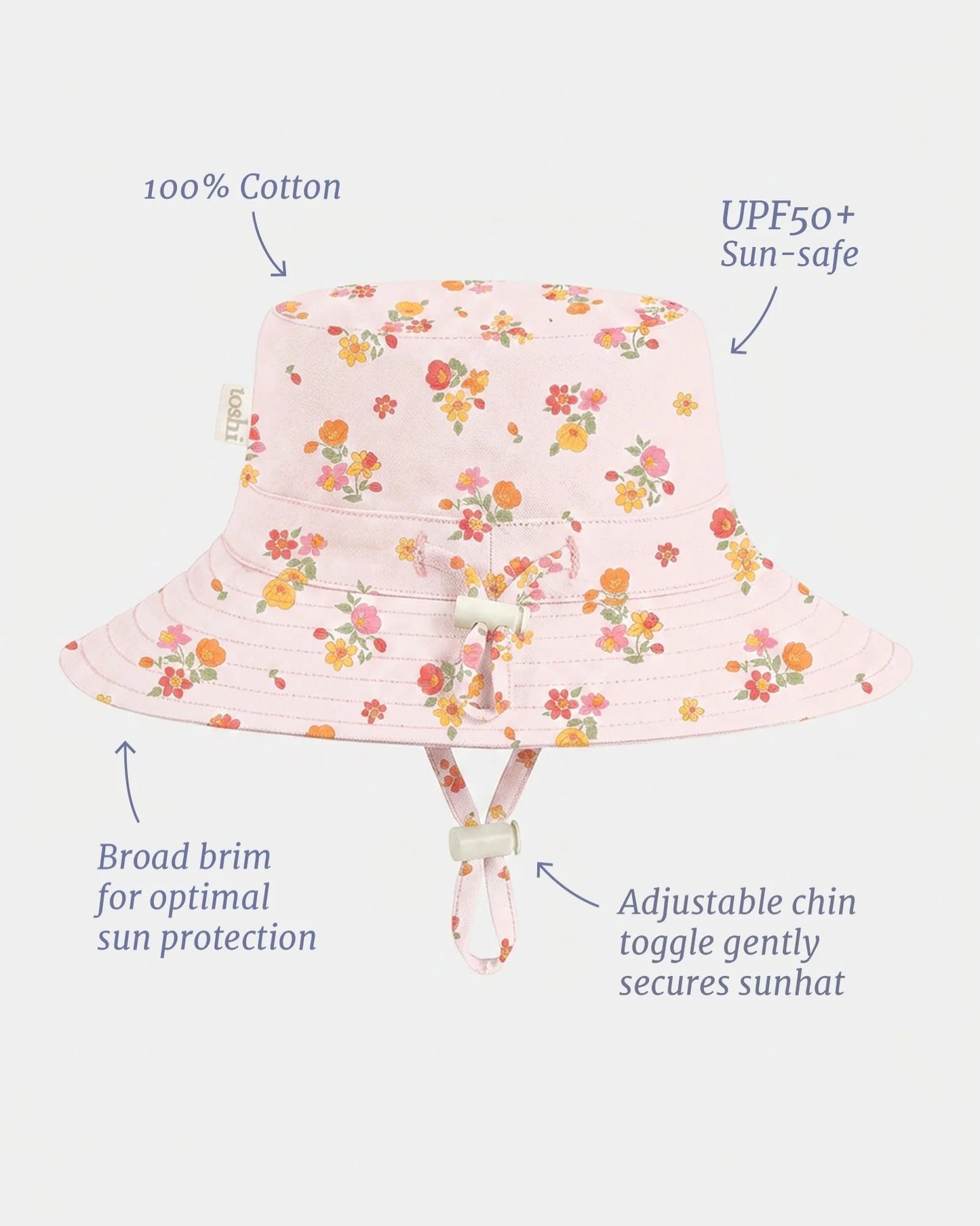 Toshi Sunhat Maddie Blossom Pink