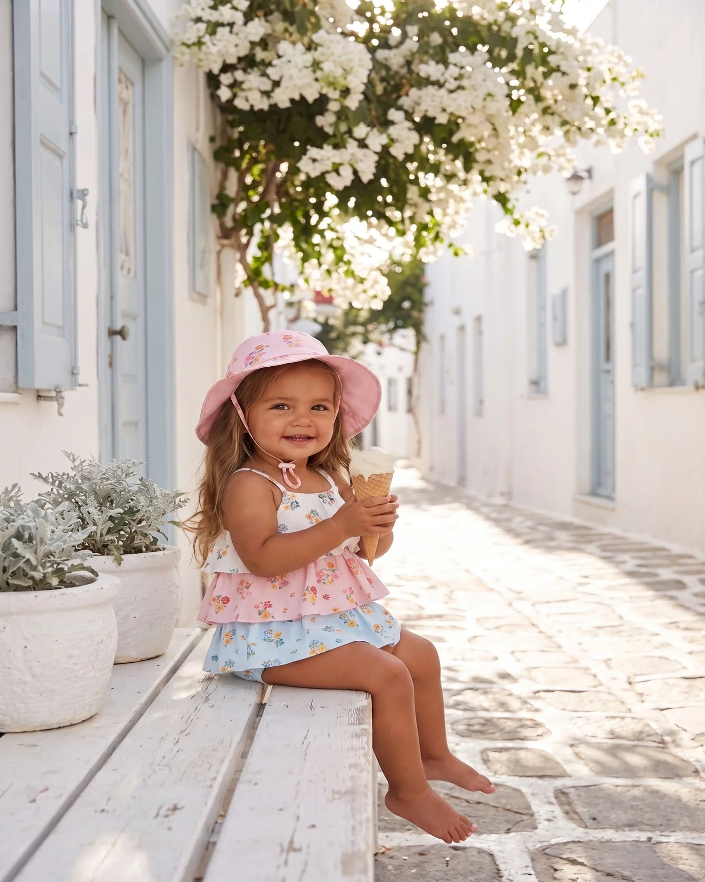 Toshi Sunhat Maddie Blossom Pink