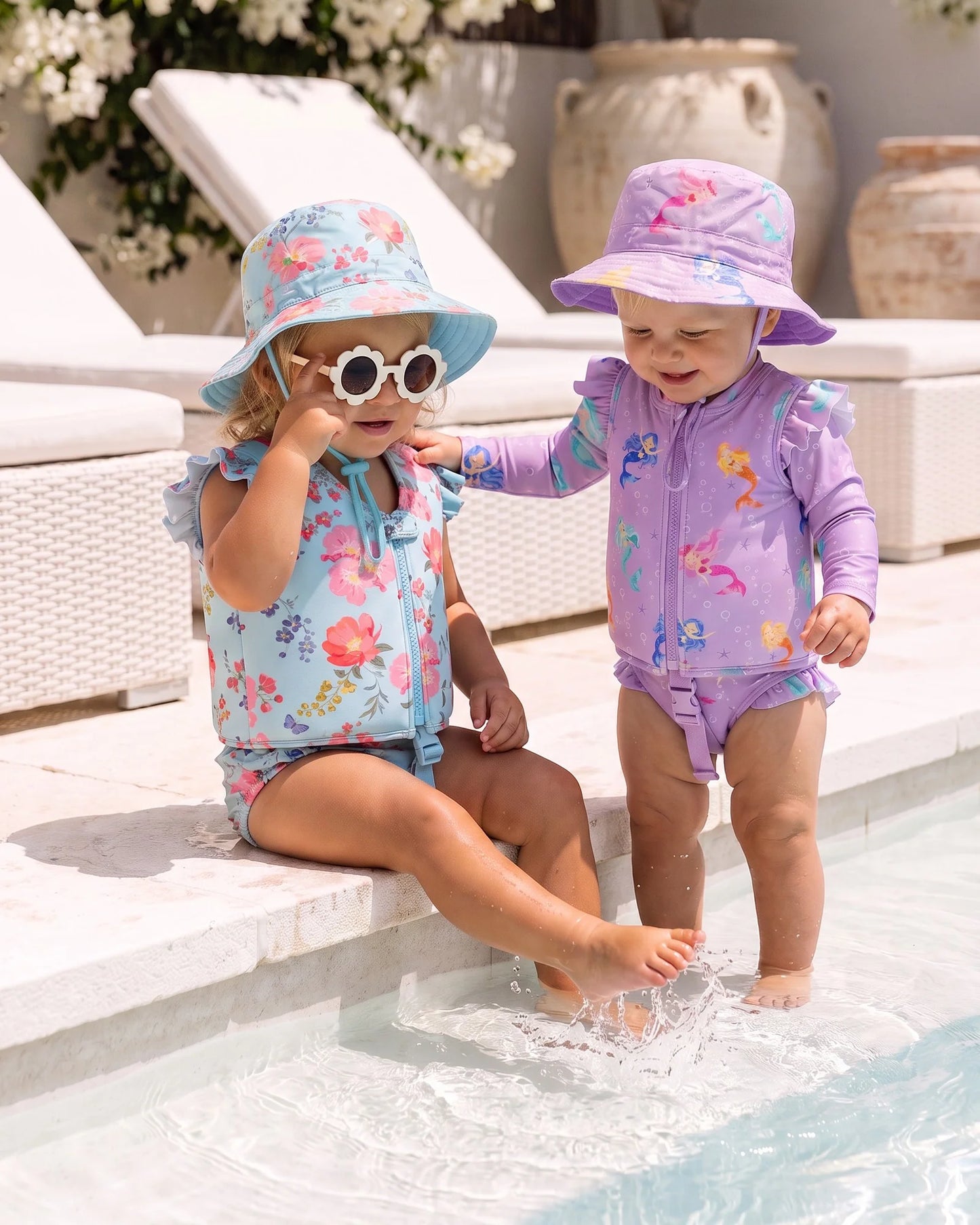 Toshi Swim Float Vest Twinkle UPF50+ Princess Mermaid