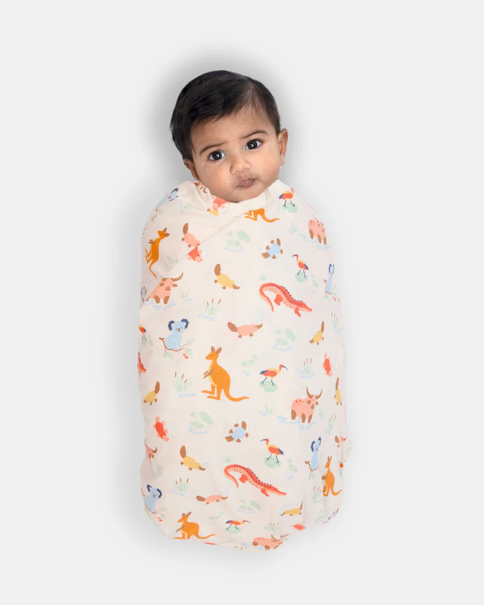 Toshi Wrap Knit Down Under - Kakadu Dawn