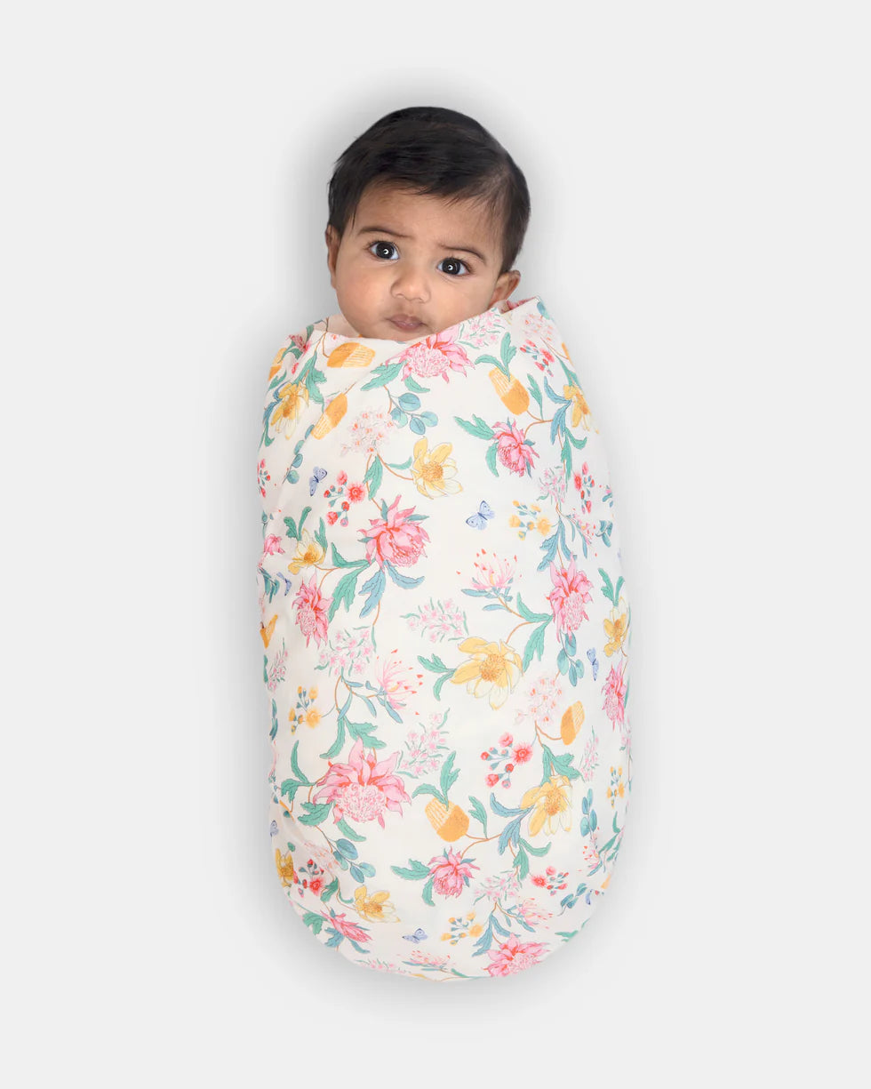 Toshi Wrap Knit Down Under - Waratah Dawn