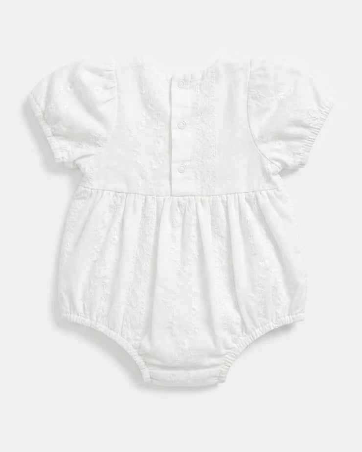 Toshi Baby Romper Florence Vanilla