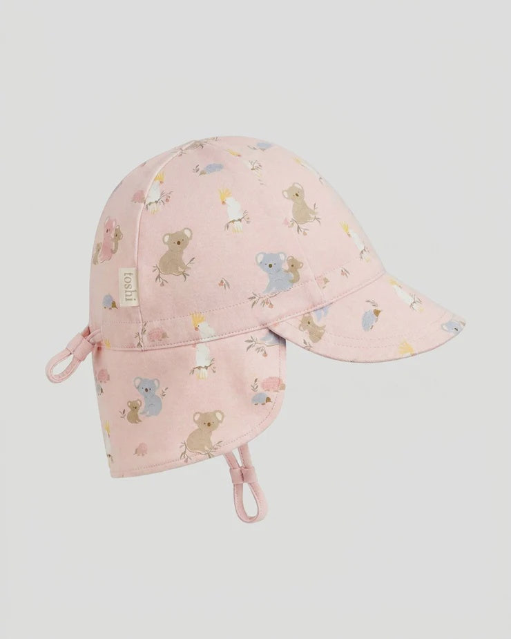 Toshi Flap Cap Arcadia Gumnut Babies Blossom