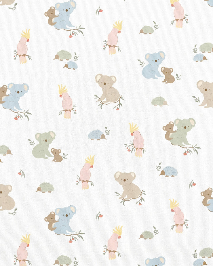 Toshi Flap Cap Arcadia Gumnut Babies Cloud