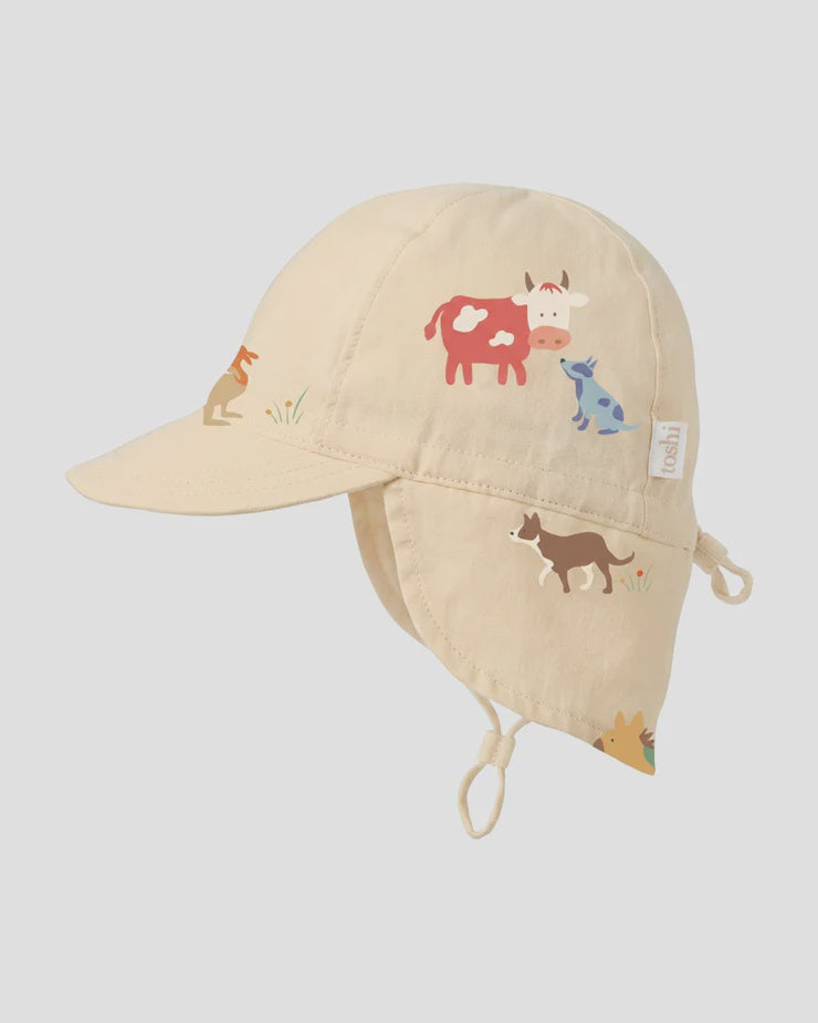 Toshi Flap Cap Arcadia Station Hands