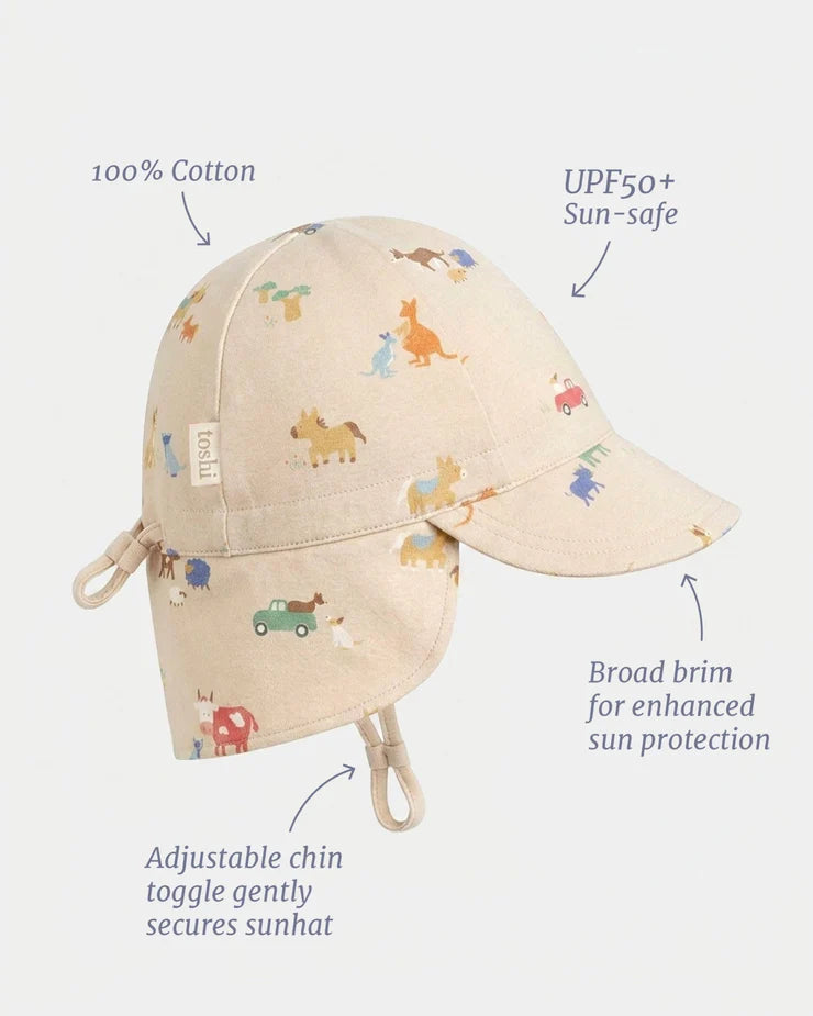 Toshi Flap Cap Arcadia Station Hands