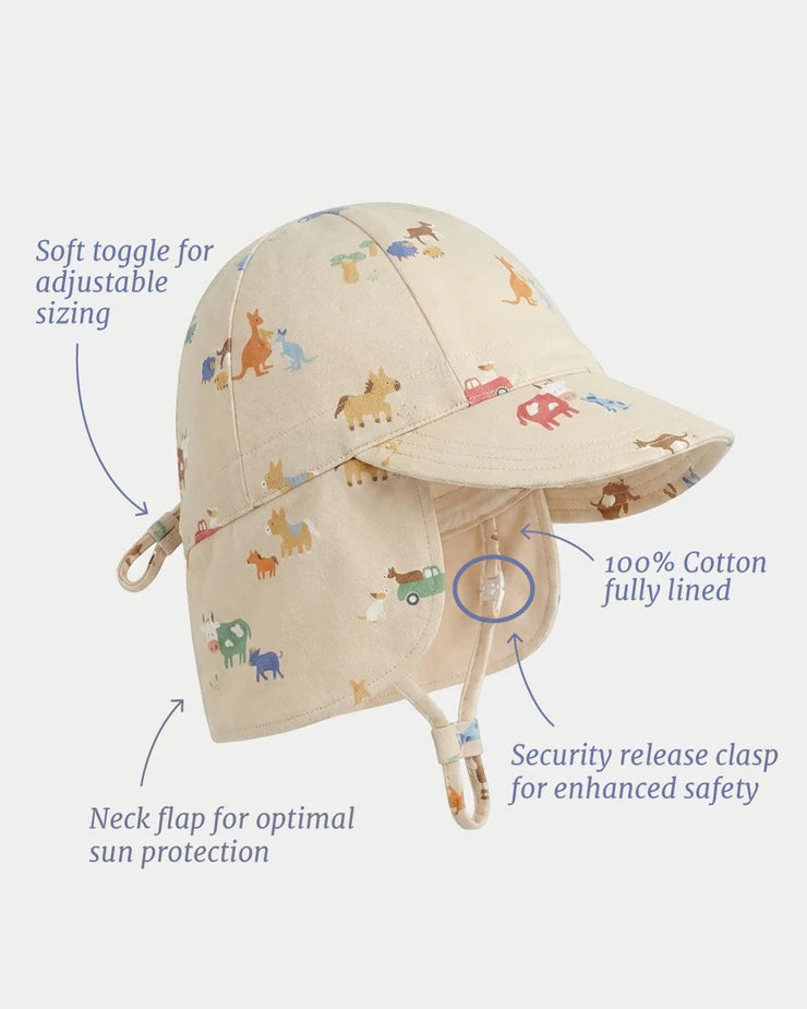 Toshi Flap Cap Arcadia Station Hands