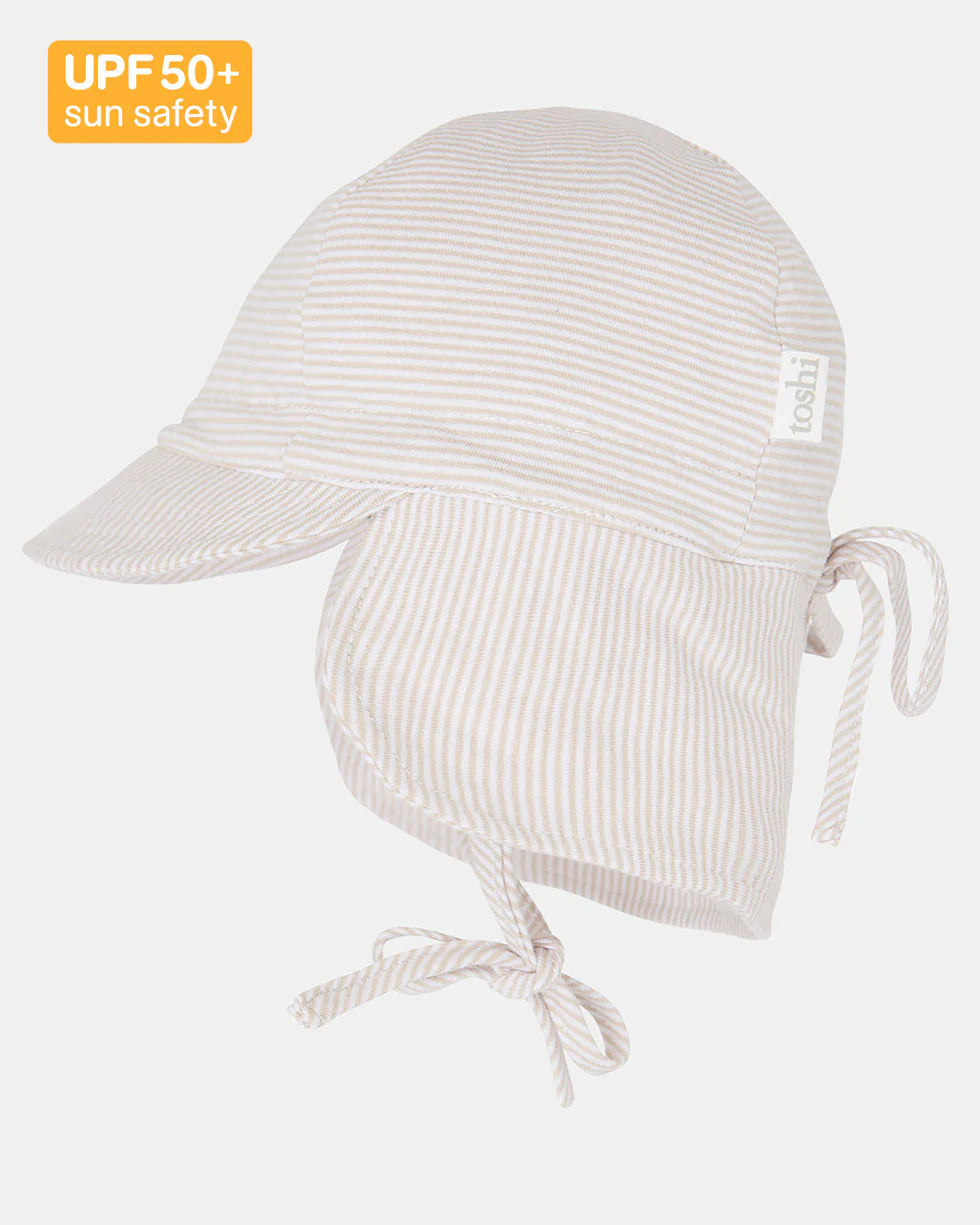 Toshi Flap Cap - Peanut