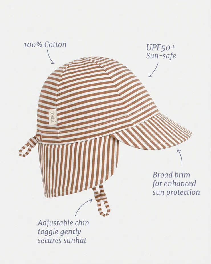 Toshi Flap Cap Mini Mocha