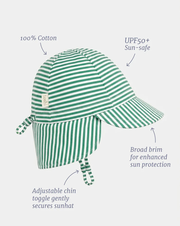 Toshi Flap Cap Mini Pistachio