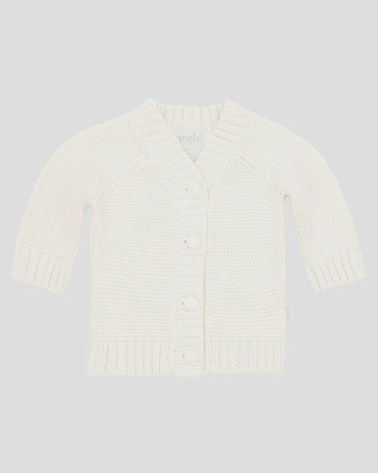 Toshi Organic Cardigan Andy -Cream