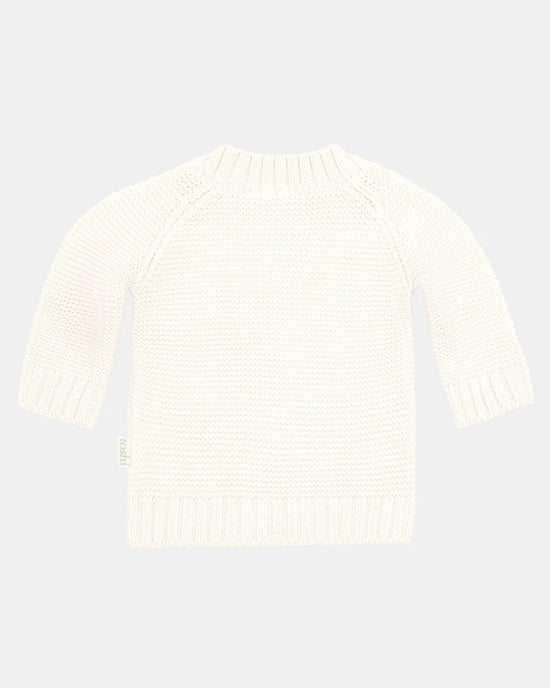 Toshi Organic Cardigan Andy -Cream