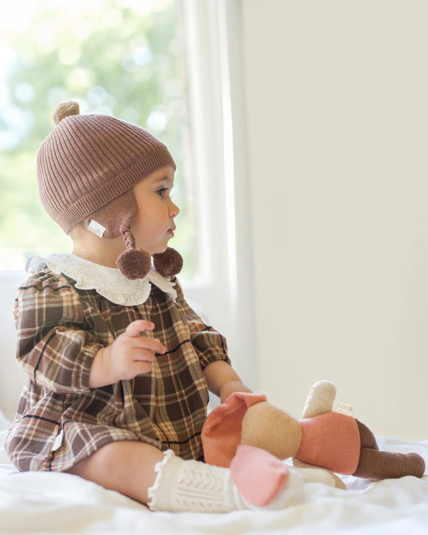 Toshi Organic Earmuff Bobby - Peppercorn