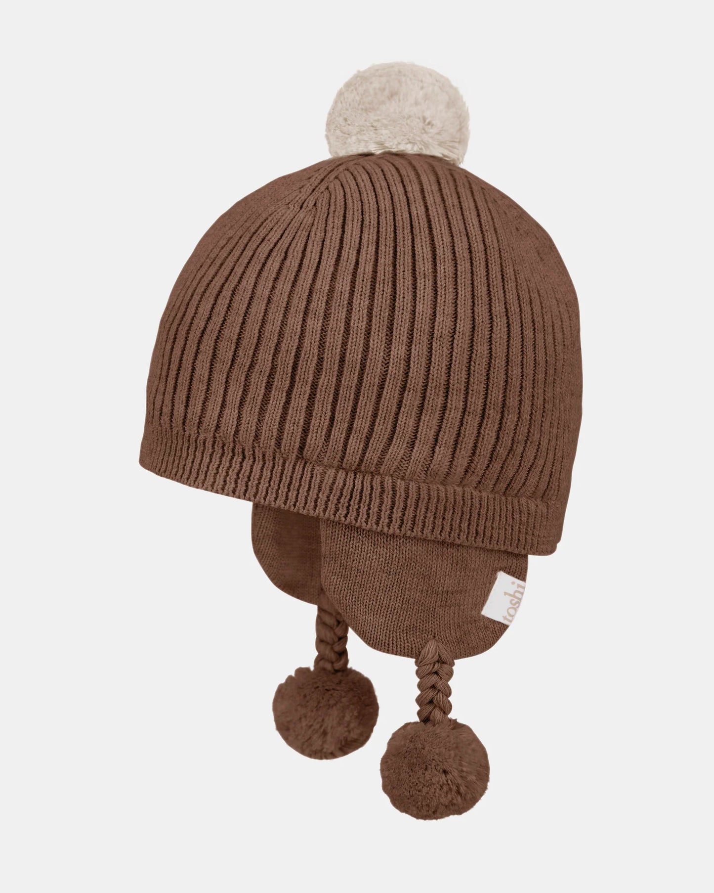 Toshi Organic Earmuff Bobby - Peppercorn