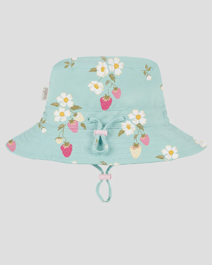 Toshi Sunhat Strawberry Fields Aqua