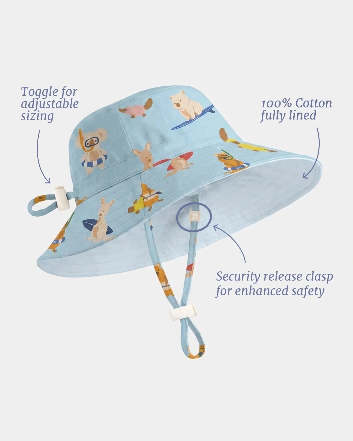 Toshi Sunhat OZ Beach Buddies
