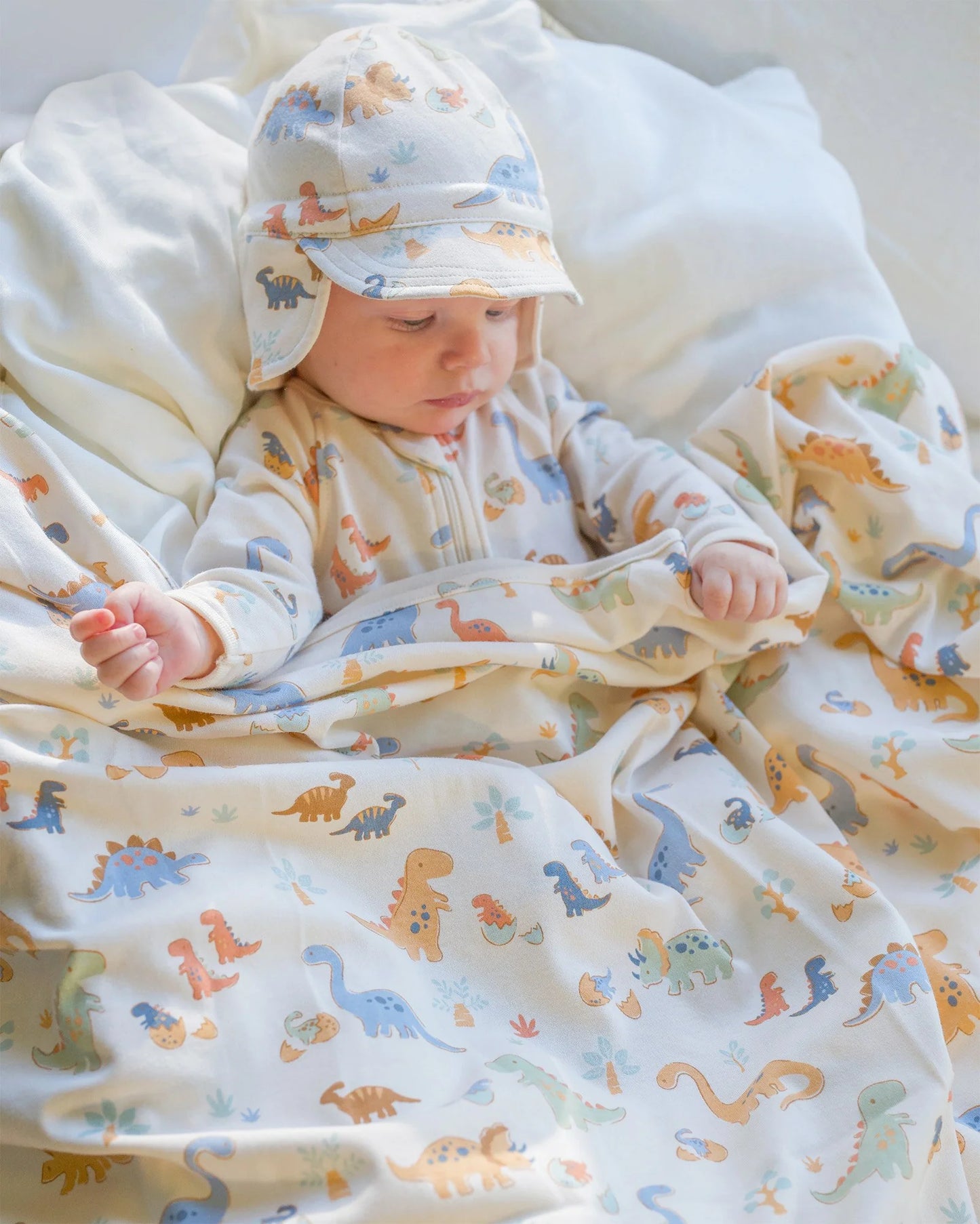 Toshi Wrap Knit Harvest - Dino Bubs