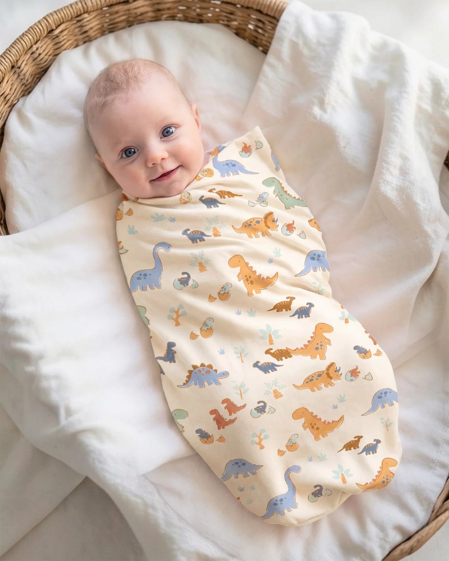 Toshi Wrap Knit Harvest - Dino Bubs