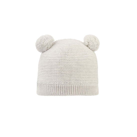 Toshi Org Beanie Snowy - Pebble