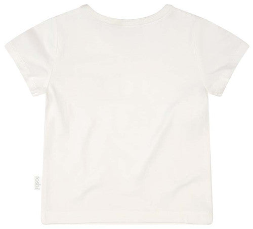 Toshi Dreamtime Org Tee Short Sleeve Logo - Cream