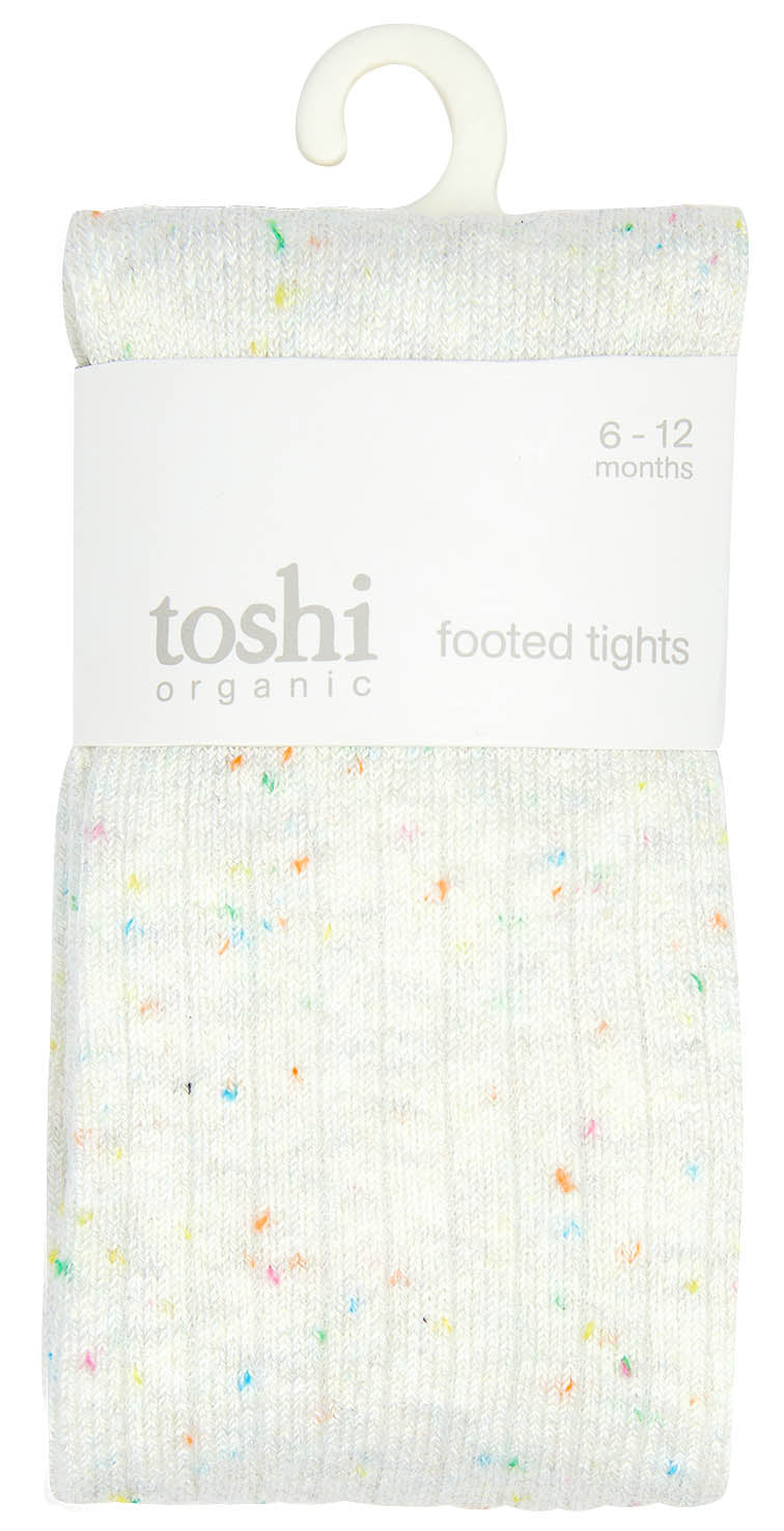 Toshi Organic Tights Footed Dreamtime - Snowflake