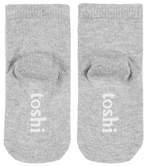 Toshi Org Socks Ankle Dreamtime - Ash