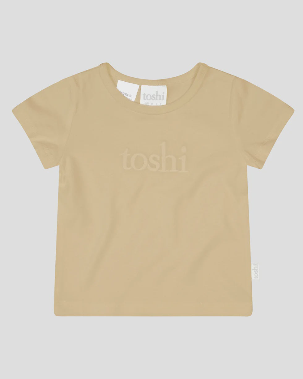 Toshi Dreamtime Org Tee Short Sleeve Logo - Driftwood